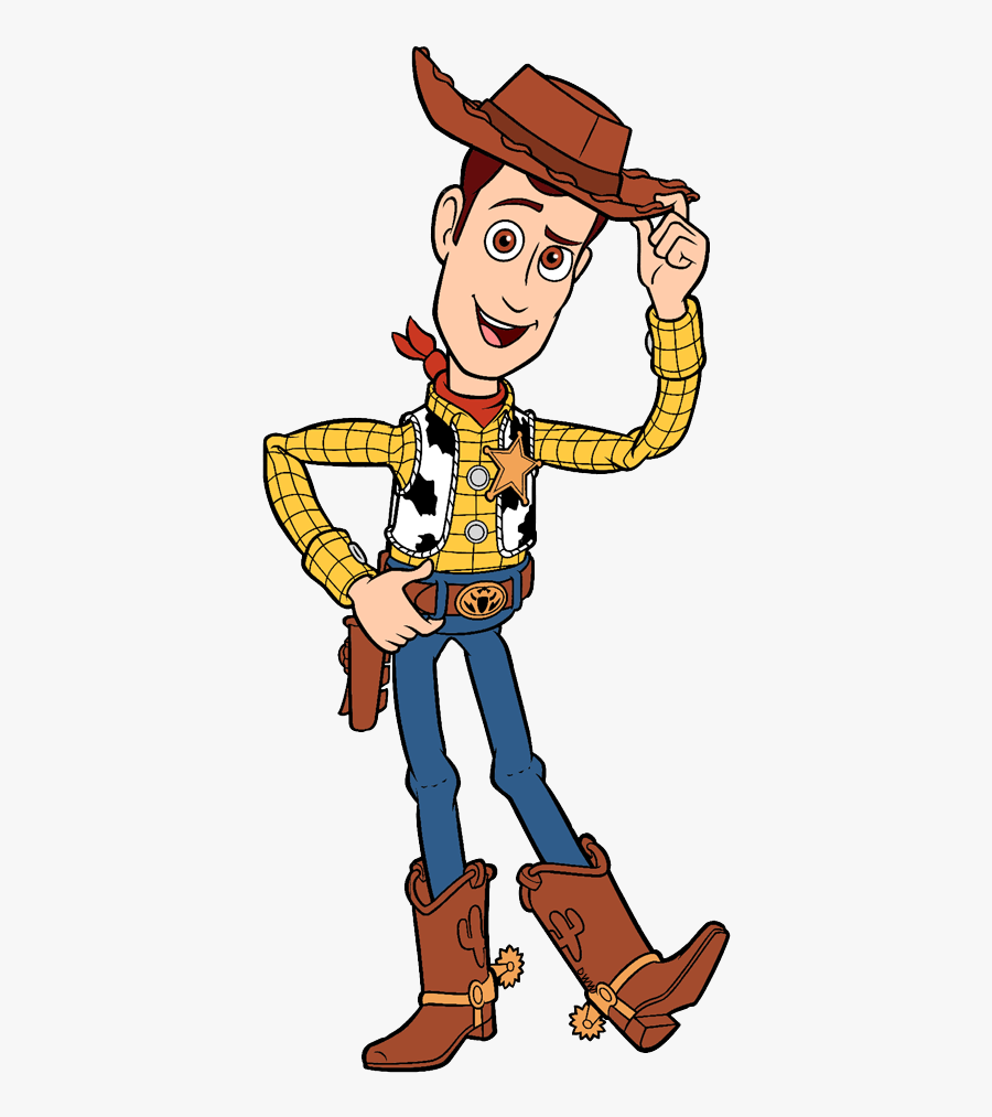 Sid Woody Tipping His Hat - Disney Woody Toy Story Woody Cartoon, Transparent Clipart