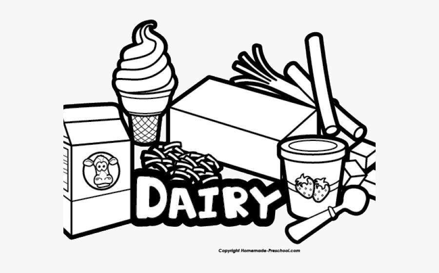 Dairy Clipart Black And White Free Transparent Clipart ClipartKey