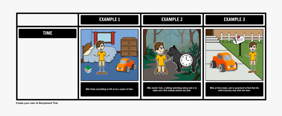 Our Phantom Tollbooth Theme Storyboard Was Created - Camel Got His Hump Comic Strip, Transparent Clipart