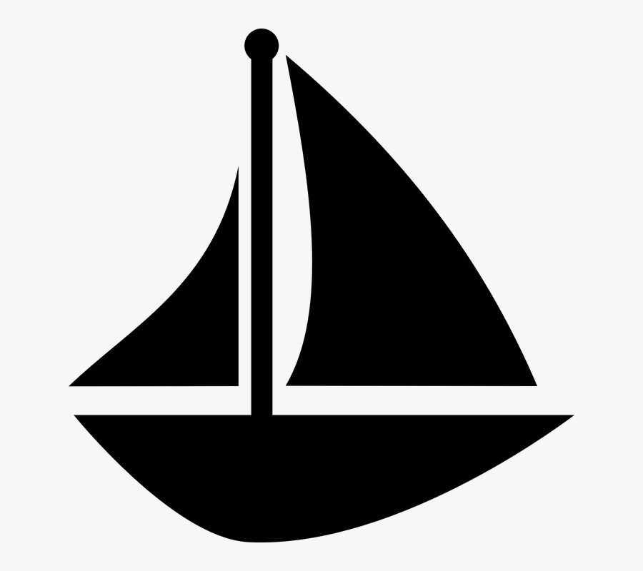 Water Boat, Sail, Sailboat, Schooner, Sea, Ship, Ocean, - Boat Sailing Clipart, Transparent Clipart