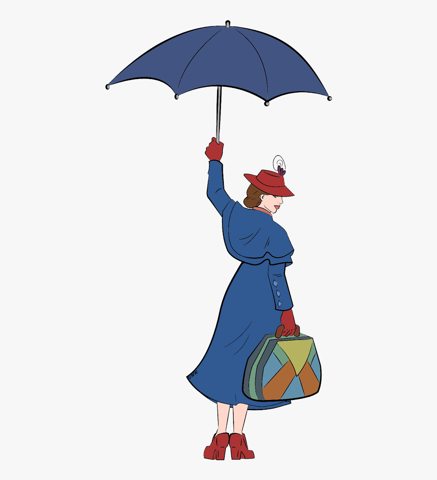 Disney Clipart Mary Poppins, Transparent Clipart