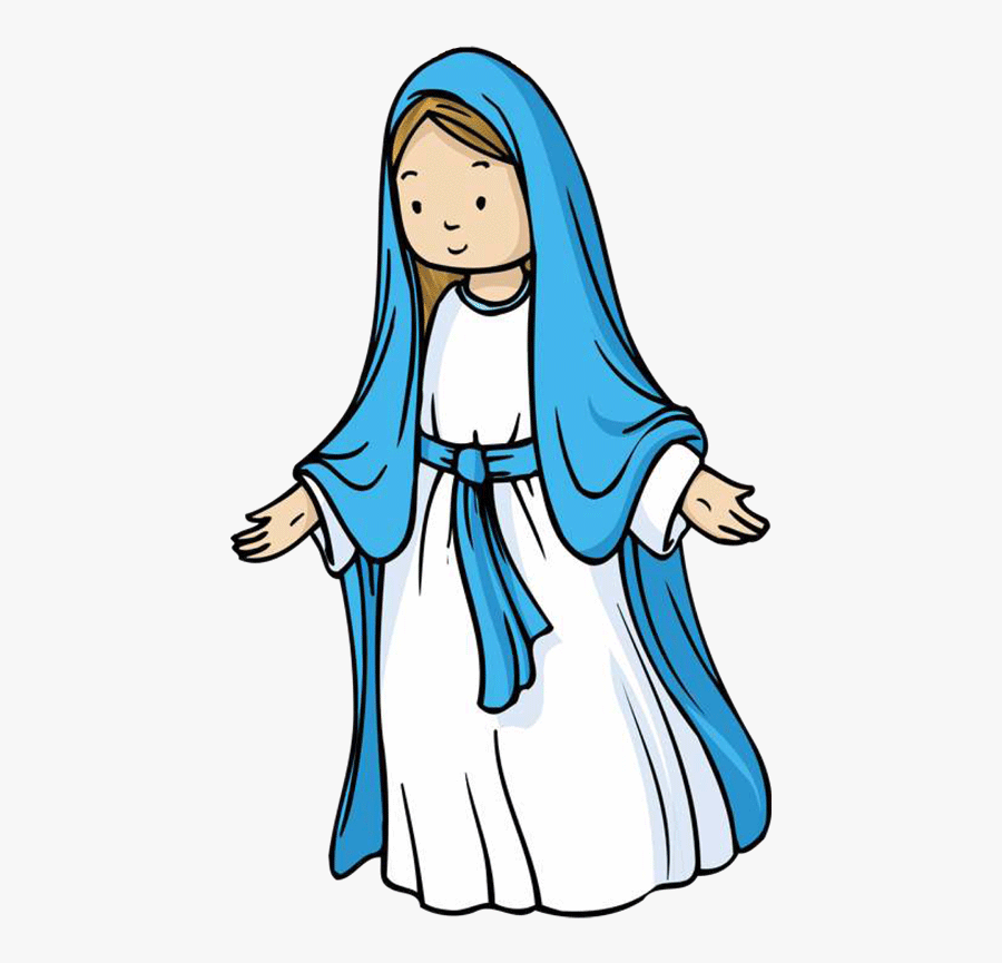 Top Mary Clip Art Free Clipart Spot Png - Mary Mother Of Jesus Clipart, Transparent Clipart