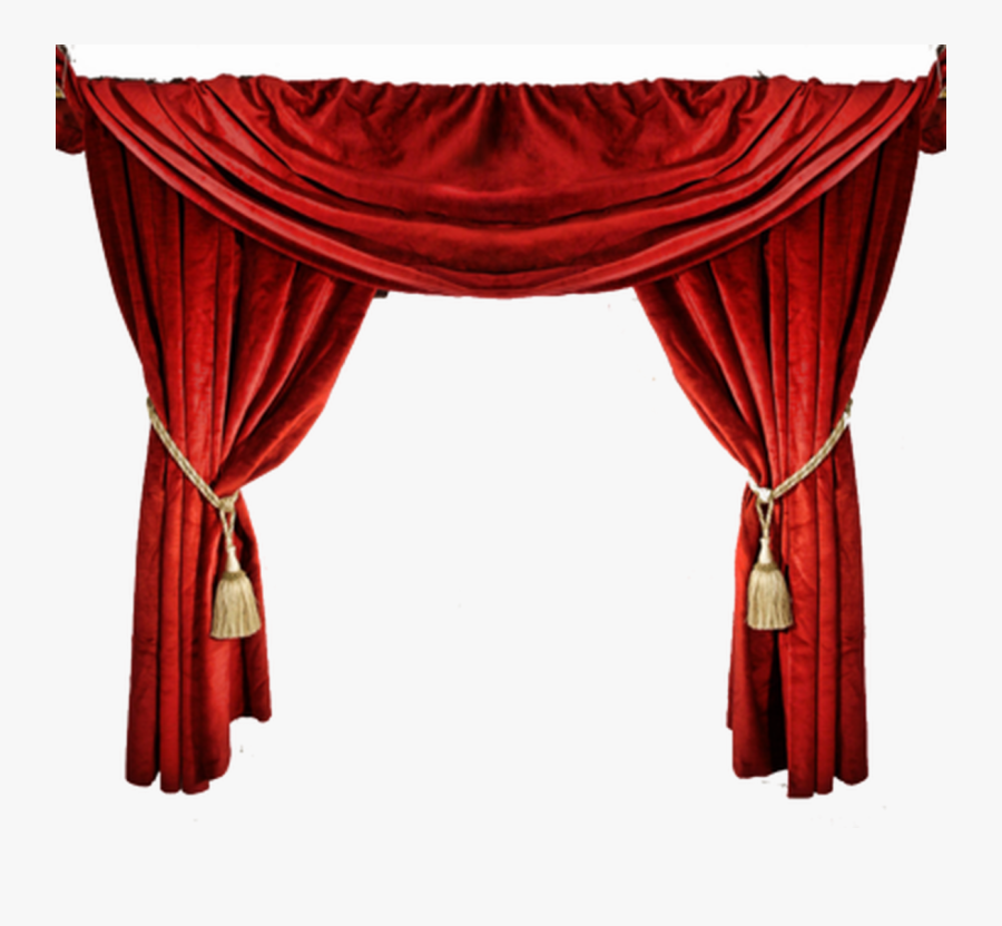 Curtain Clipart Movie Curtain - Red Curtain, Transparent Clipart