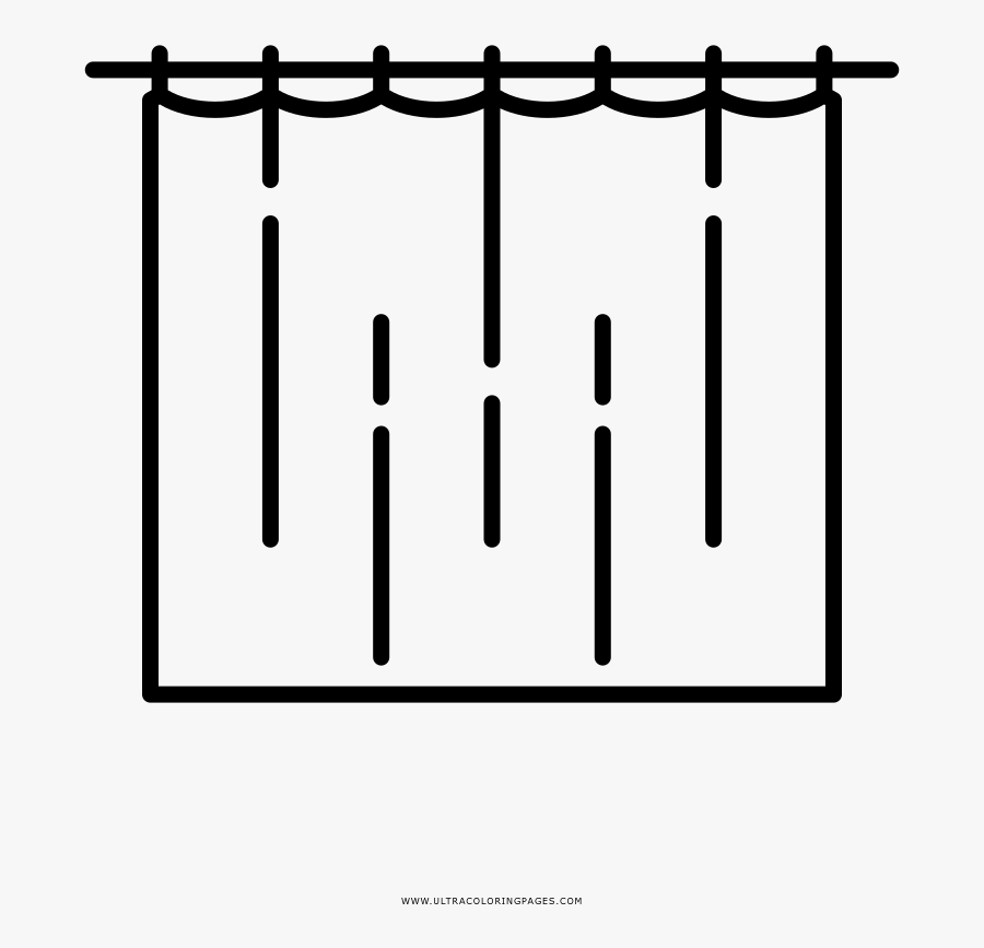 Shower Curtain Coloring Page - Portable Network Graphics , Free ...