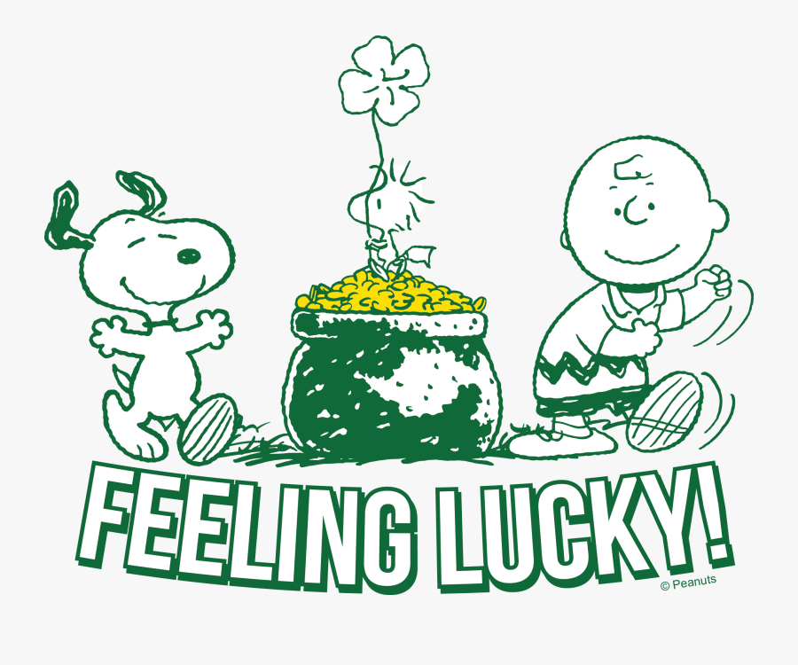 Happy St Patricks Day Images Snoopy, Transparent Clipart