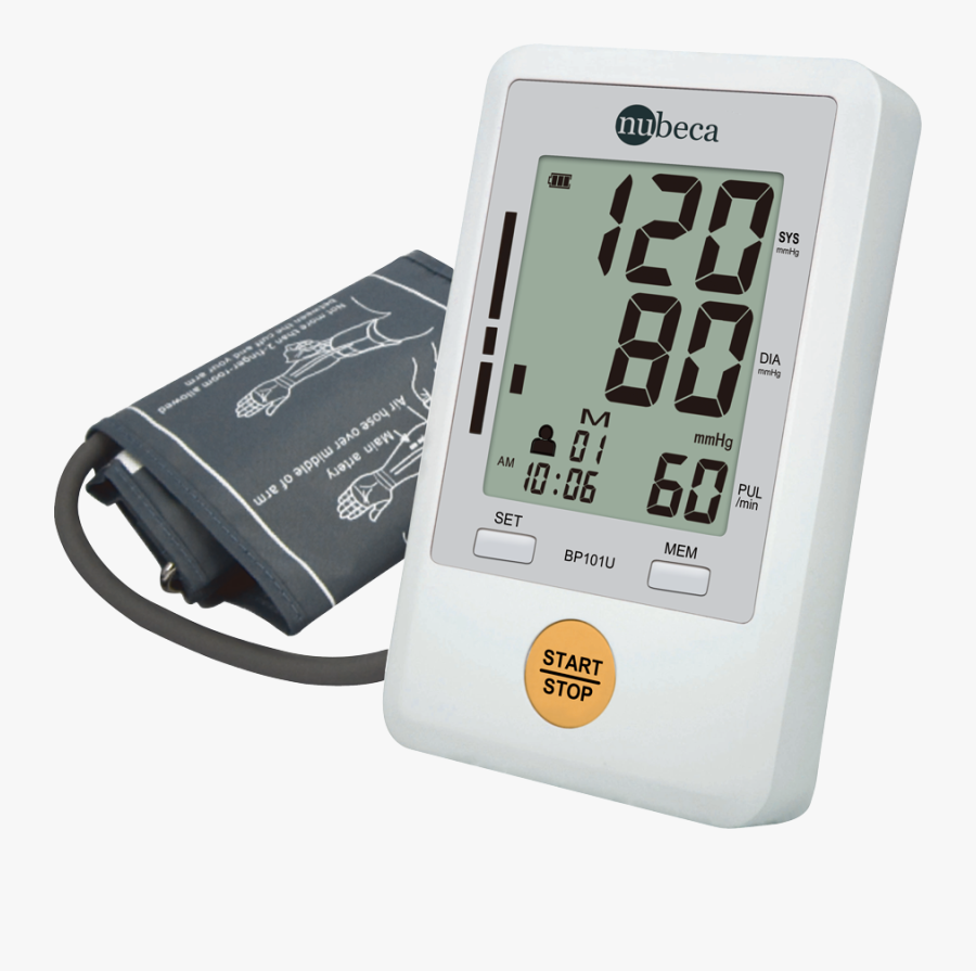 Ba101u Blood Pressure Monitor Ba101u - Automated Devices Blood Pressure, Transparent Clipart