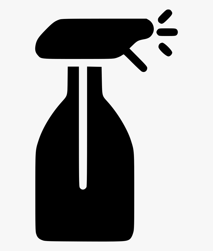 Transparent Spray Bottle Clipart - Spray Png Black And White, Transparent Clipart