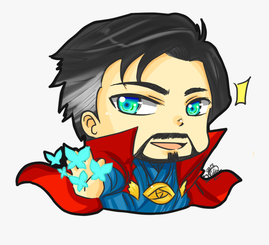 Doctor Strange & Iron Man Strawberry-mayo - Doctor Strange Image Cartoon, Transparent Clipart