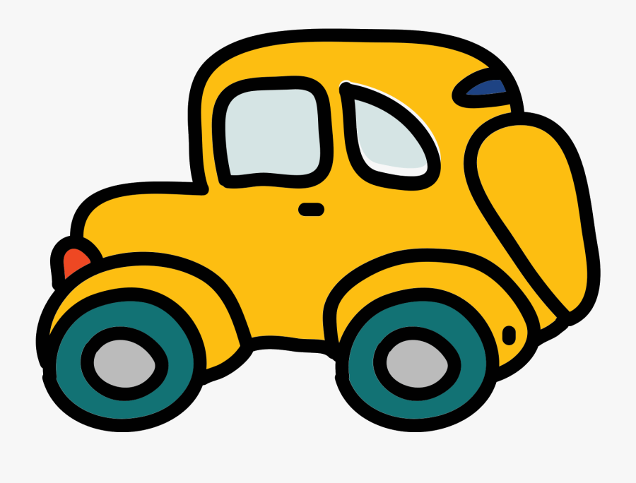 Old Car Icon - Doodle Car Png, Transparent Clipart