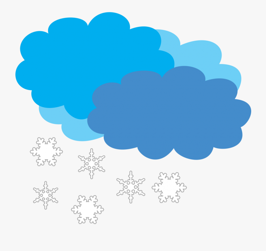 Cloudy,weather Forecast,snow,snow Shower,clouds,blue - Transparent Background Weather Stormy, Transparent Clipart