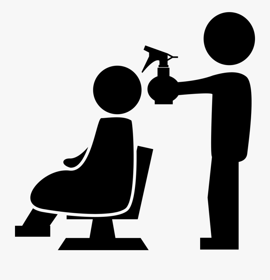 With Spray Bottle Behind - Hair Shampoo Icon, Transparent Clipart