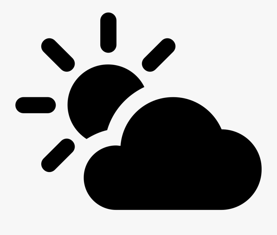Partly Cloudy F - Partly Sunny, Transparent Clipart