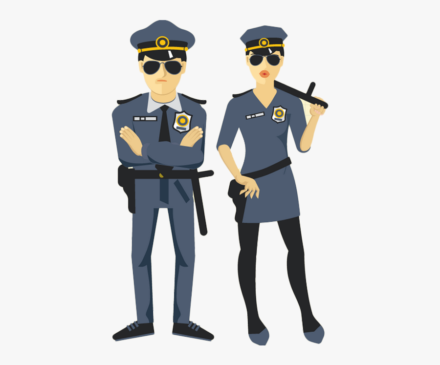 Duty Adhesive Picture Police Samsung Of Material Clipart - Animated Images Of Police, Transparent Clipart