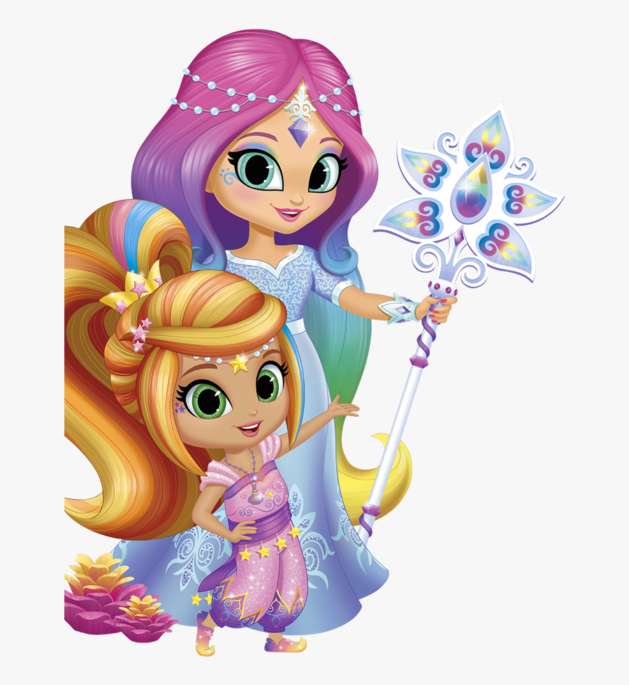 Shimmer And Shine Imma And Leah - Shimmer And Shine Imma Doll, Transparent Clipart
