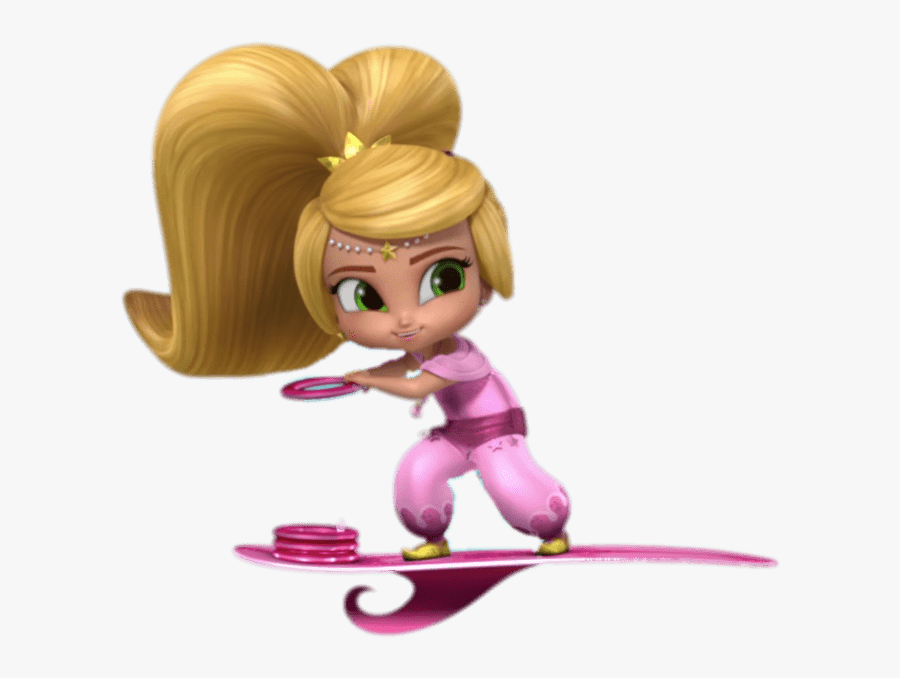Shimmer And Shine Leah On Flying Board - Shimmer And Shine Nick Jr Leah, Transparent Clipart