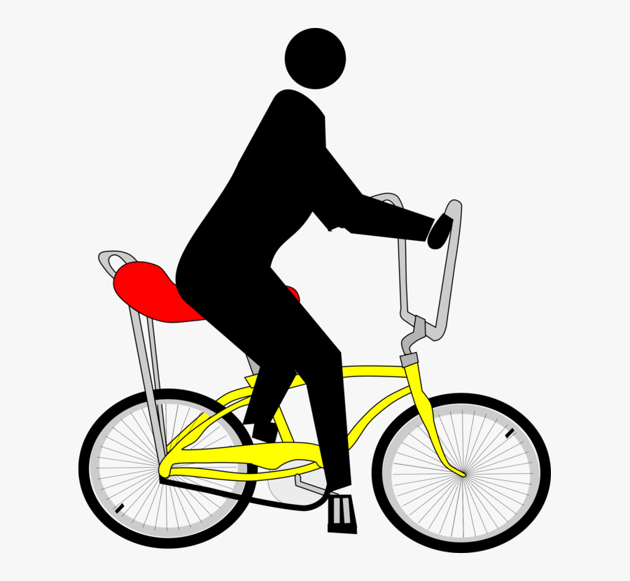 Bicycle,racing Bicycle,yellow, Transparent Clipart