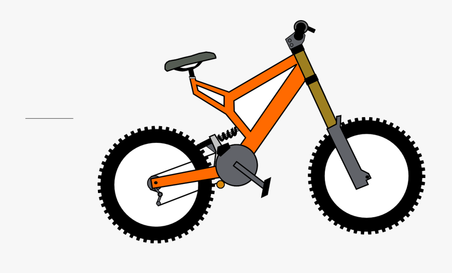 Bike Clip Art - Voodoo Zobop, Transparent Clipart