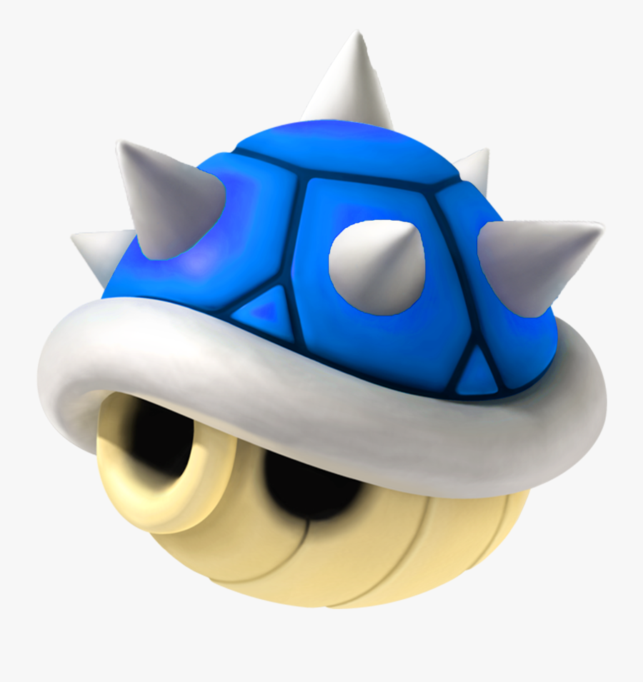 Nintendo Clipart Shell - Mario Kart 64 Blue Shell Png, Transparent Clipart