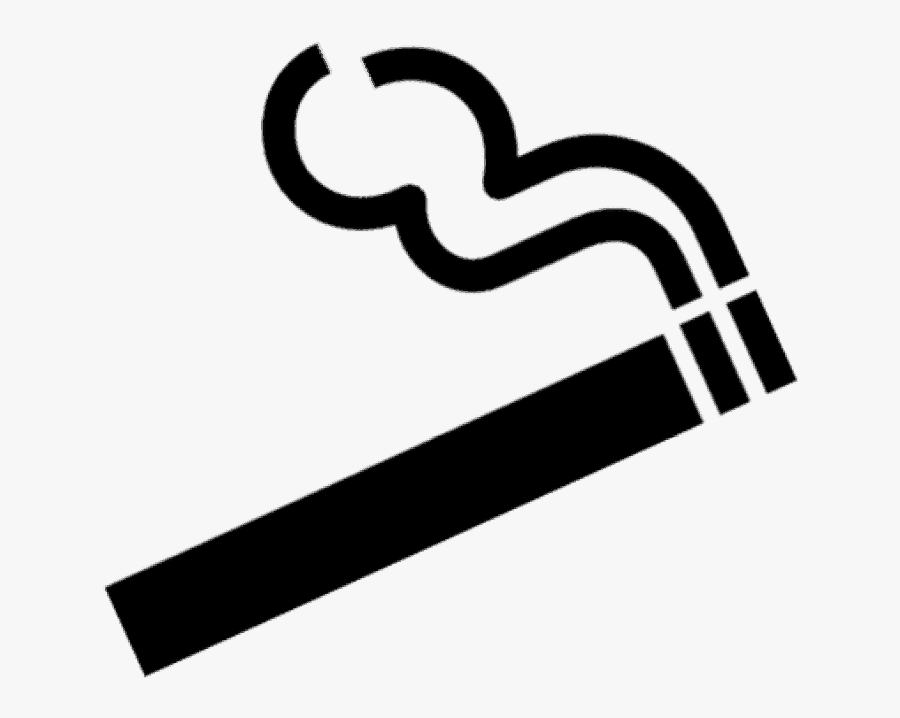 Cigarette Black And White Png, Transparent Clipart