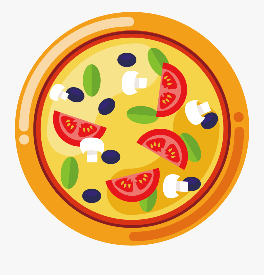 Pizza Delivery Italian Cuisine - Pizza Food Truck Clipart, Transparent Clipart