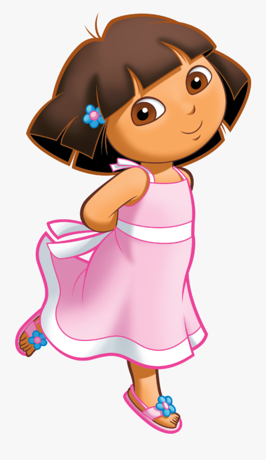 Dora The Explorer Dora Pink , Free Transparent Clipart ...