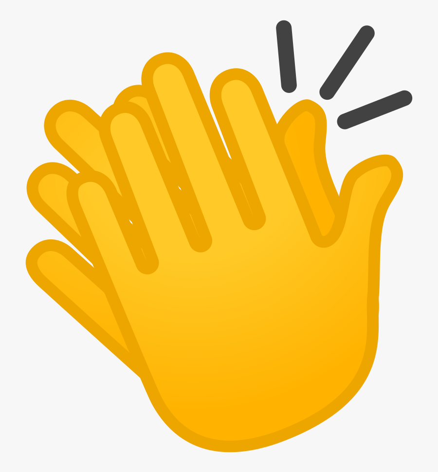 Clapping Hands Icon - Clap Emoji Transparent Background, Transparent Clipart