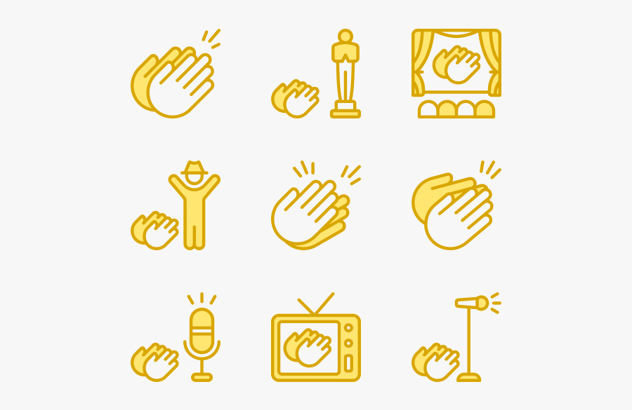 Clap Hands - Congrats Icon, Transparent Clipart