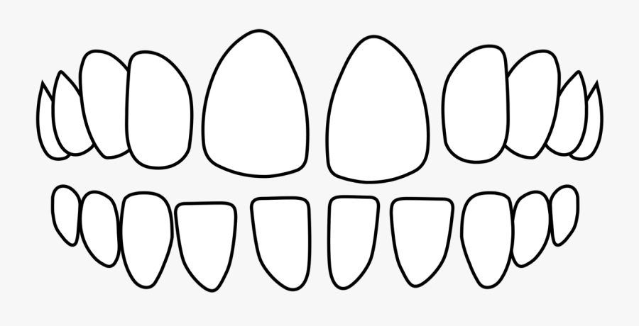 Spaced Teeth, Transparent Clipart