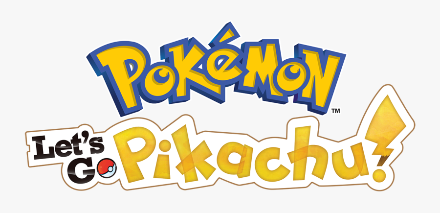 Pokemon Lets Go Logo .png, Transparent Clipart