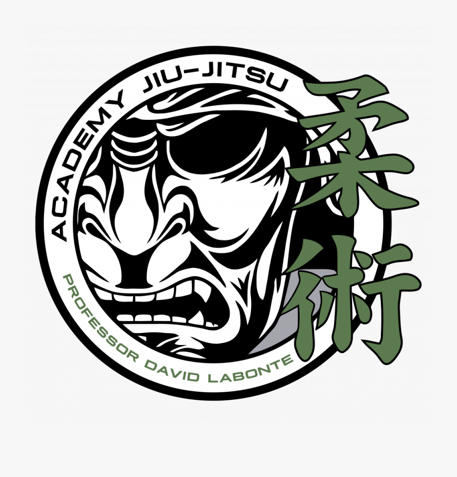 Transparent Jiu Jitsu Clipart - Samurai Mask Tattoo Designs, Transparent Clipart