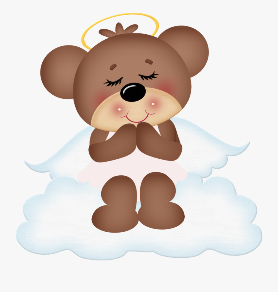 Angel Teddy Bear Png, Transparent Clipart