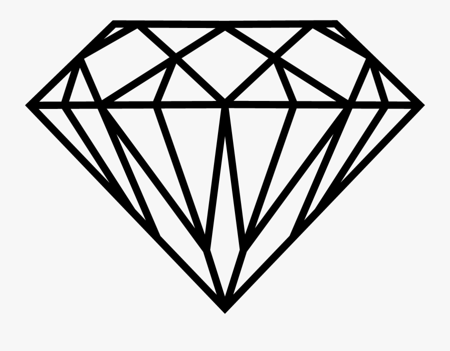 Royal Jewelers Black Png - Diamond Svg, Transparent Clipart