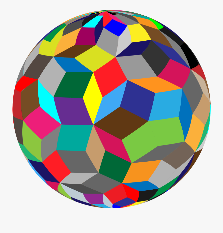 Ball,symmetry,sphere - Sphere Colorful, Transparent Clipart