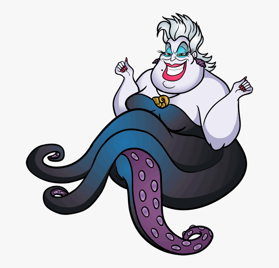 Graphic Freeuse Download Mermaids How To Draw - Ursula The Little Mermaid Clipart, Transparent Clipart