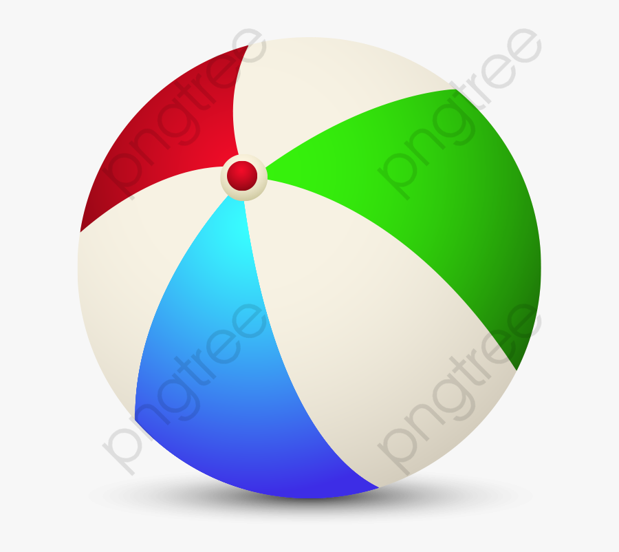 Beachball Clipart Round Ball - Circle, Transparent Clipart