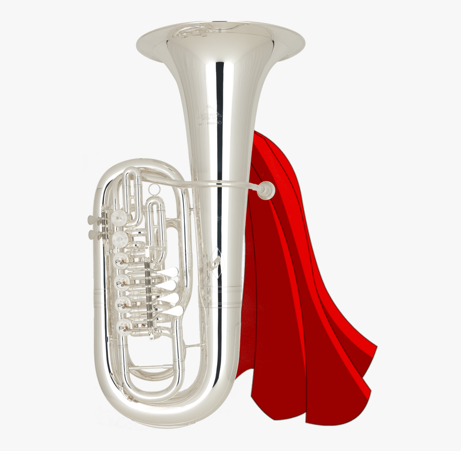 Tuba - Alto Horn, Transparent Clipart