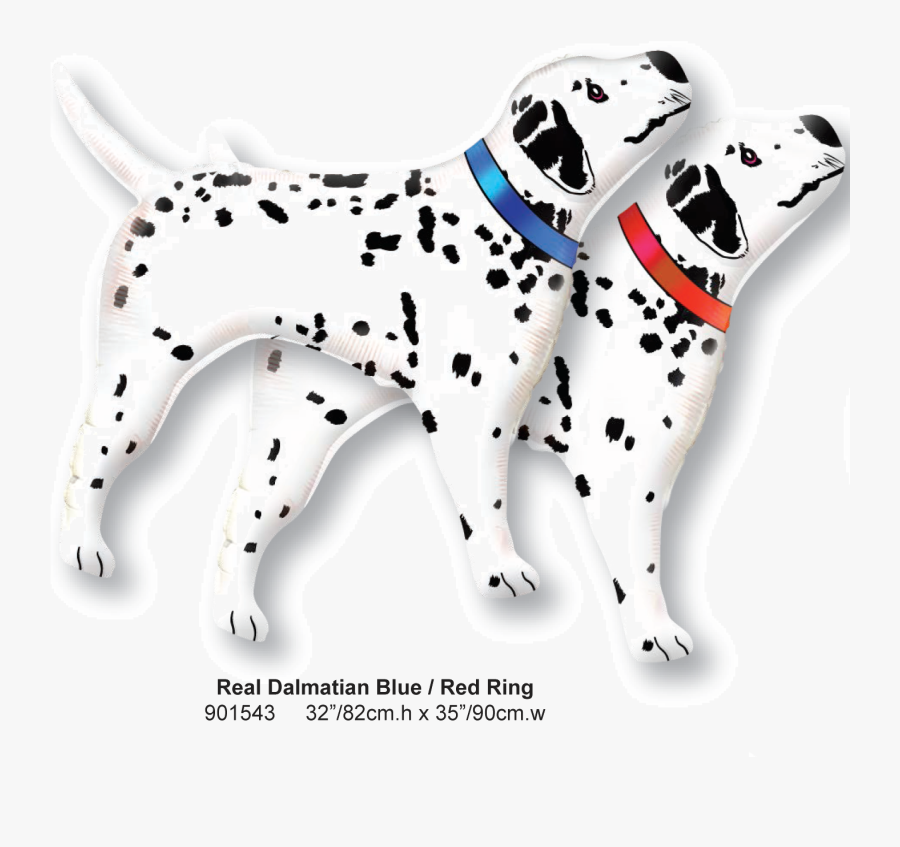 Dalmatian Dog - Balloon Dog Realistic, Transparent Clipart