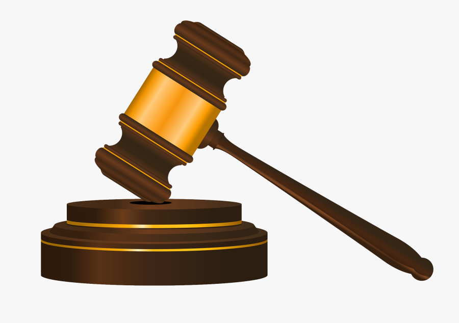 Transparent Background Gavel Clipart, Transparent Clipart