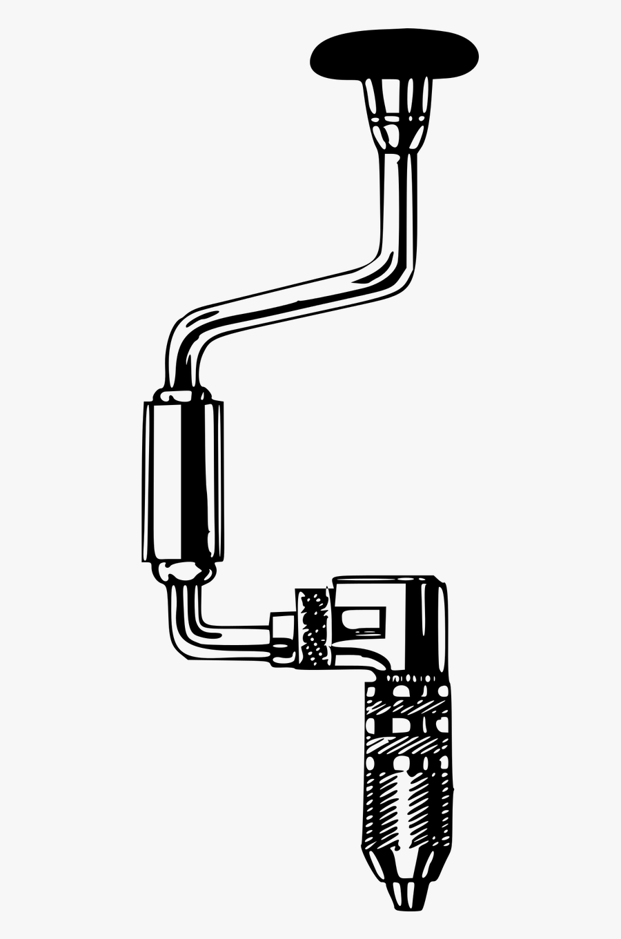 Drawing Of Hand Drill , Free Transparent Clipart - ClipartKey