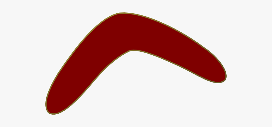 Boomerang Clip Art - Curve Boomerang Clipart Png, Transparent Clipart