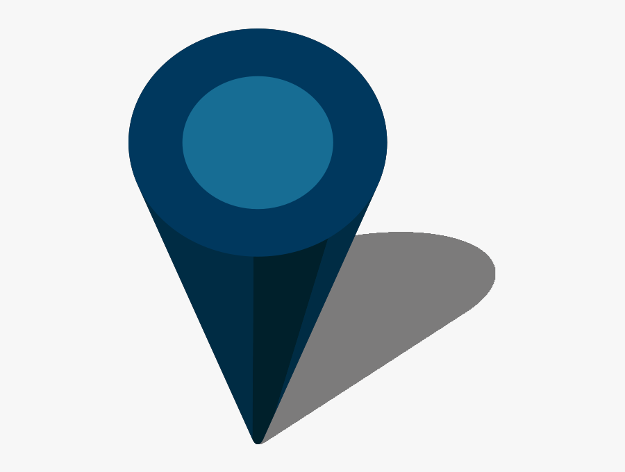 Blue - Location - Icon - Location Icon Png Dark Blue, Transparent Clipart