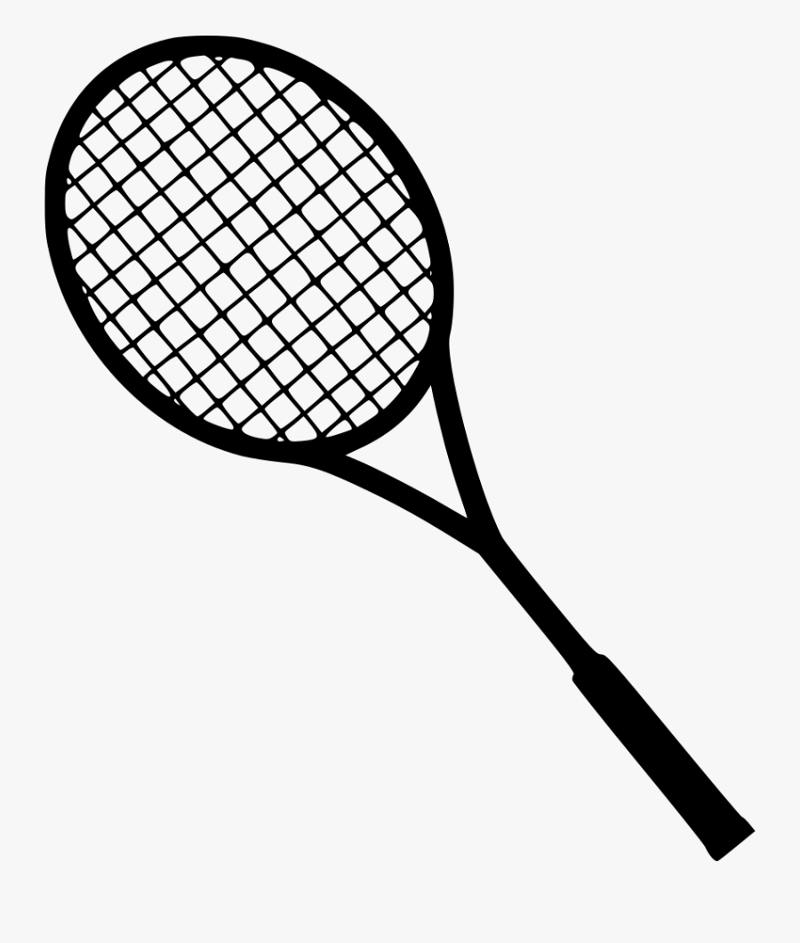 Badminton Racket Svg Png Icon Free Download - Tennis Racket Clip Art, Transparent Clipart