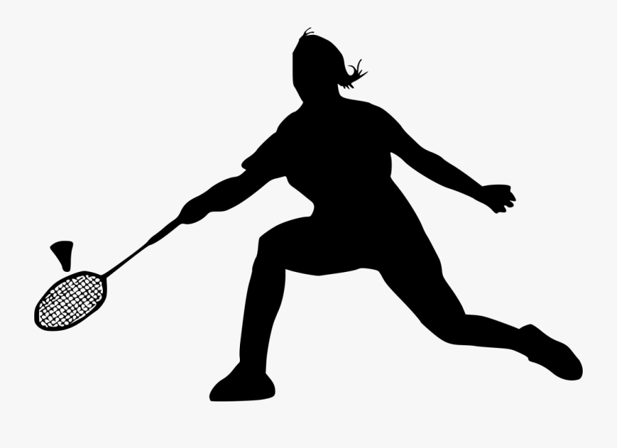 Silhouette Badminton Sport Photography El Clásico - Badminton Player Clipart Png, Transparent Clipart