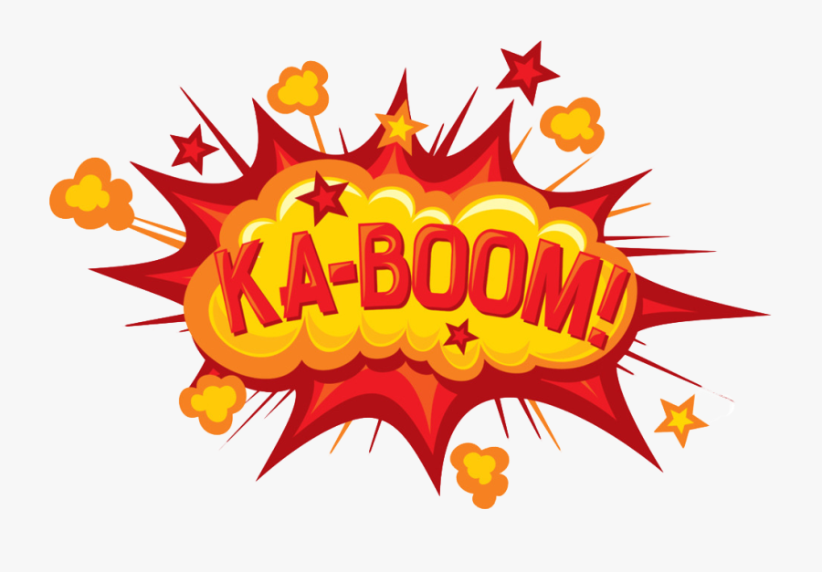 Clipart Explosion Kaboom - Explosion Cartoon , Free Transparent Clipart