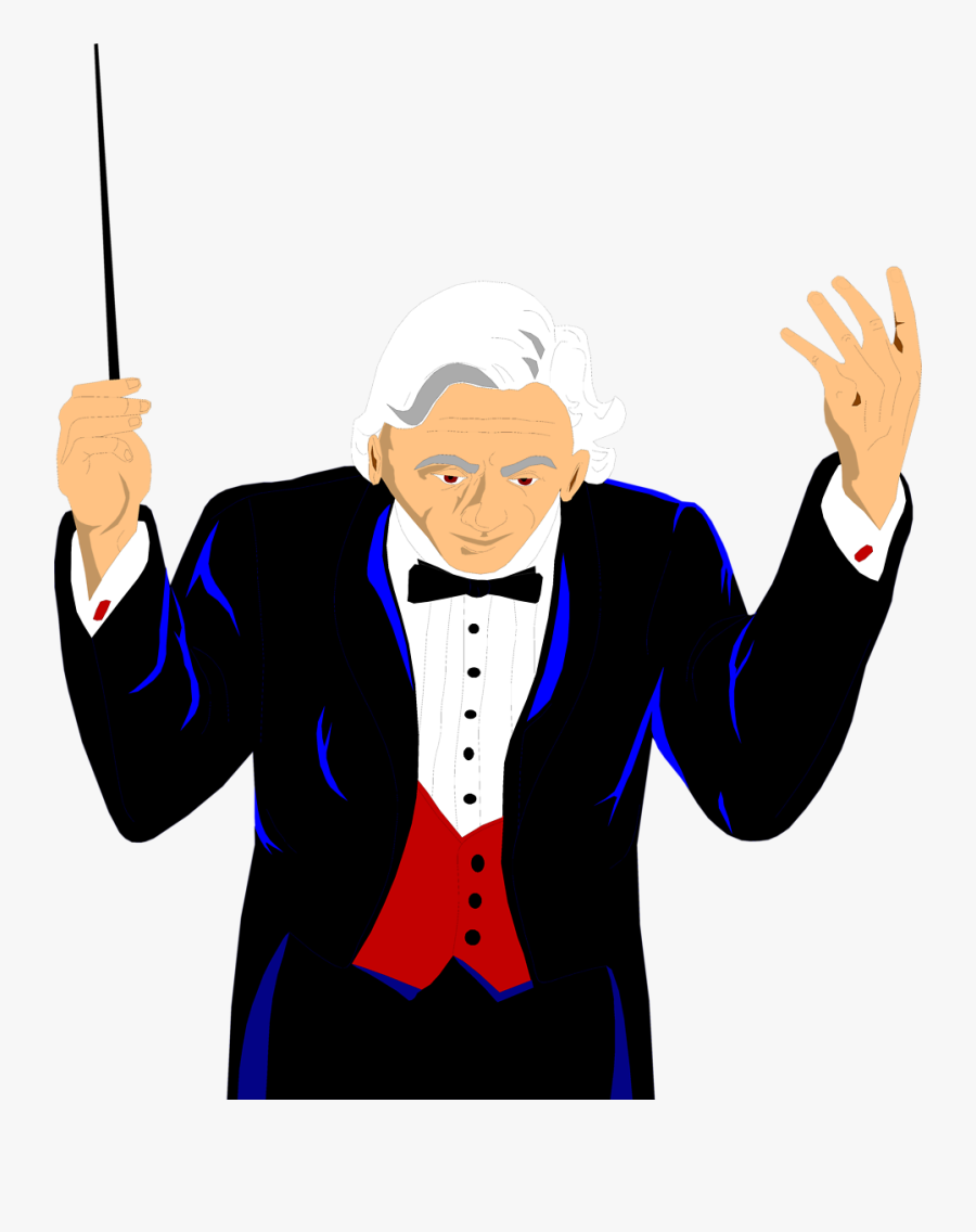 Conductor - Orchestra Conductor Transparent, Transparent Clipart