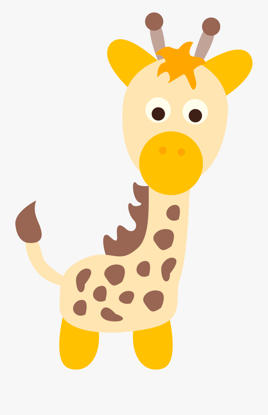 Giraffe Head Clip Art - Giraffe First Birthday, Transparent Clipart