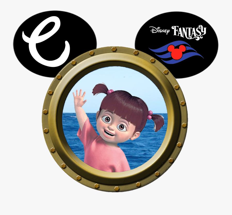 Cruise Clipart Porthole - Mickey Mouse Disney Cruise Line, Transparent Clipart