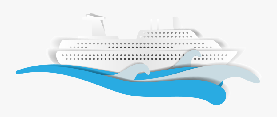 Ship Clipart Cruise Liner - Cruceros Dibujos Png, Transparent Clipart