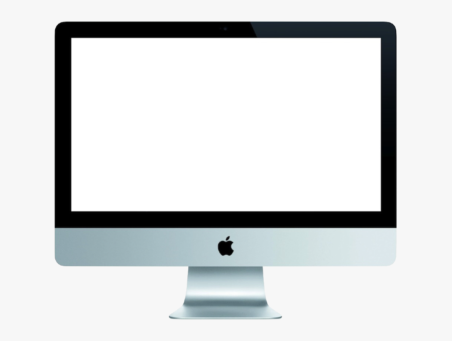 Blank Computer Screen Png - Blank Apple Computer Screen, Transparent Clipart
