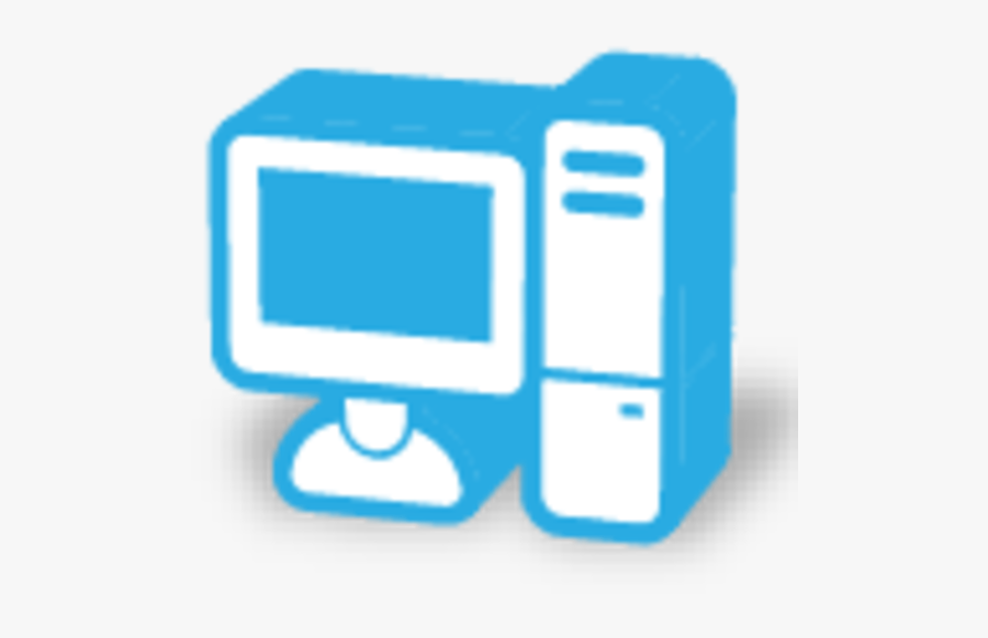 Computer Icon Vector Free Download - My Computer Vector Icon, Transparent Clipart